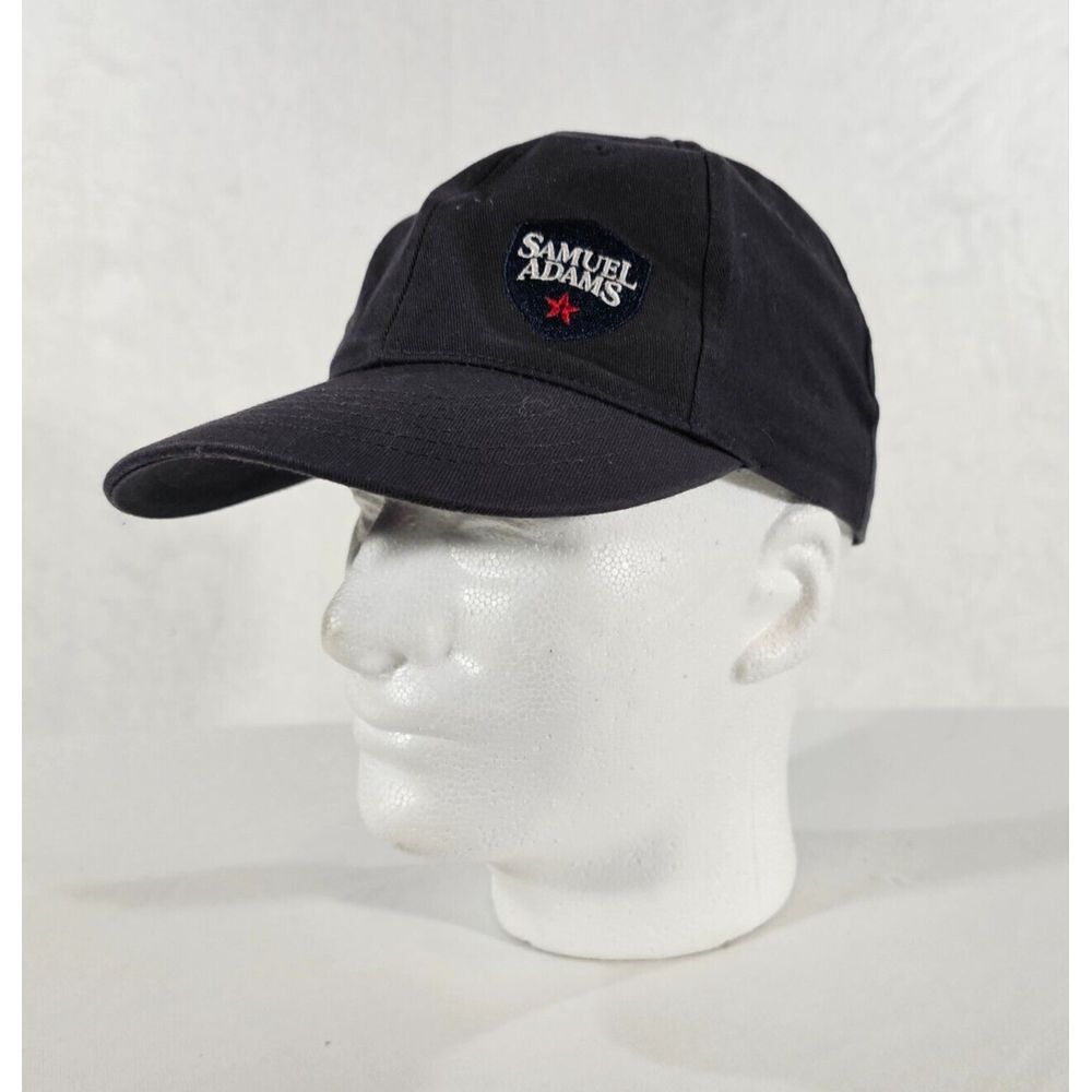 Samuel Adams Mens Baseball Cap The Boston Beer Snapback Cotton‎ Black One Size